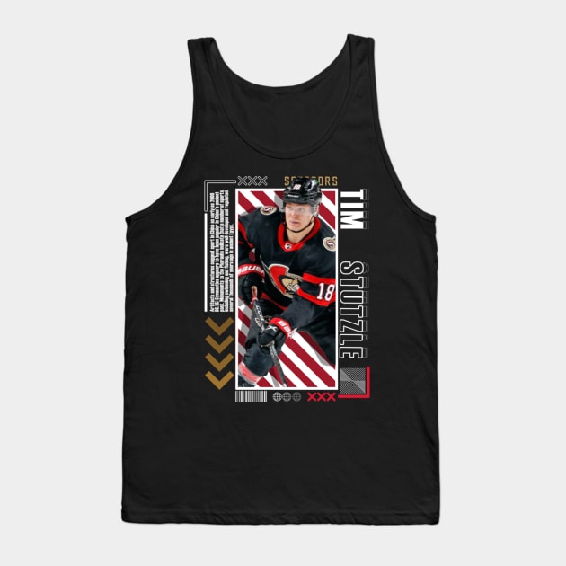 Tim Stutzle Paper Poster Version 10 Tank Top by art.Hamdan